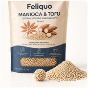 Feliquo PureClump — Manioca & Tofu, 2,7 kg